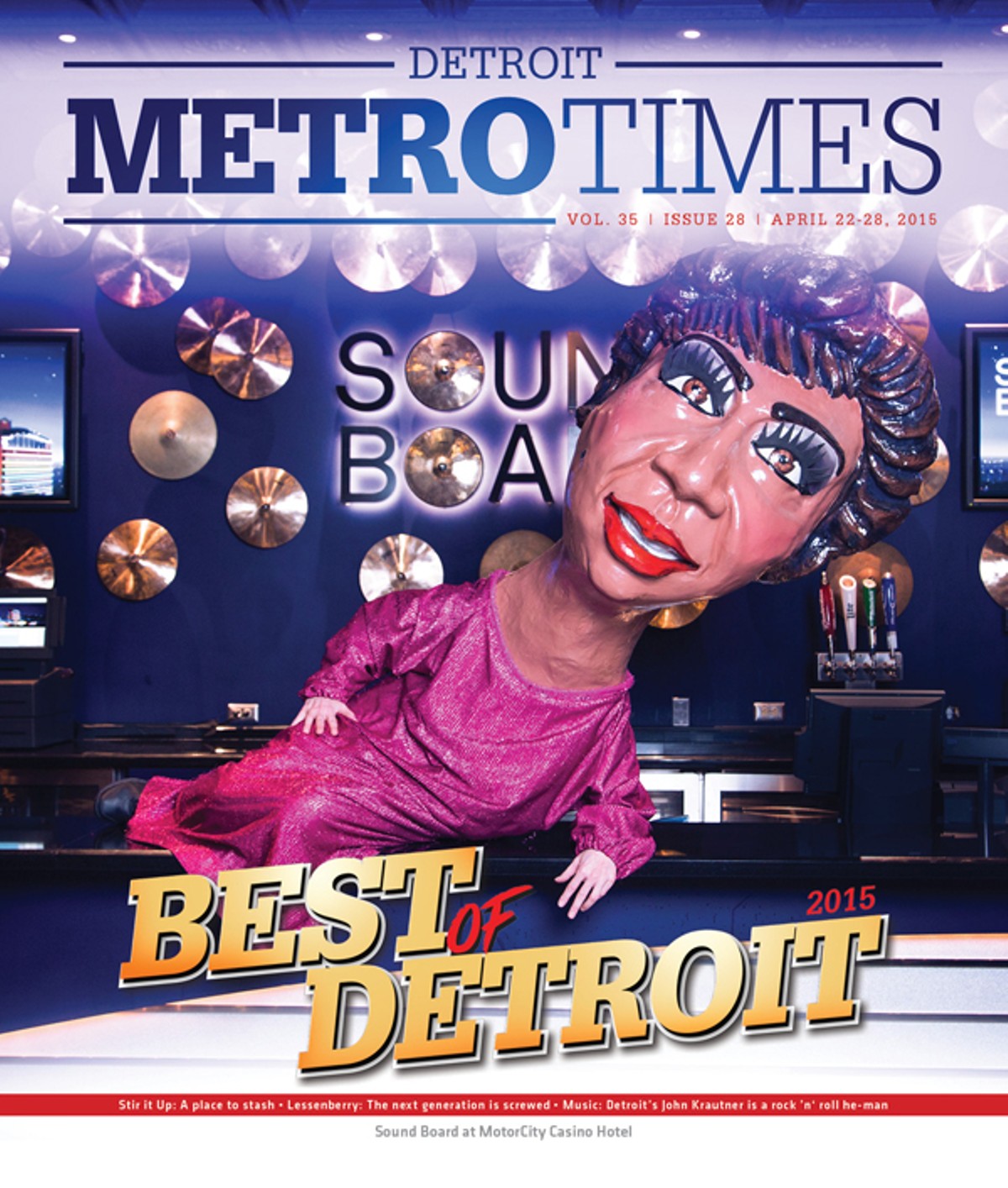 Best of Detroit 2015 Issue Cover