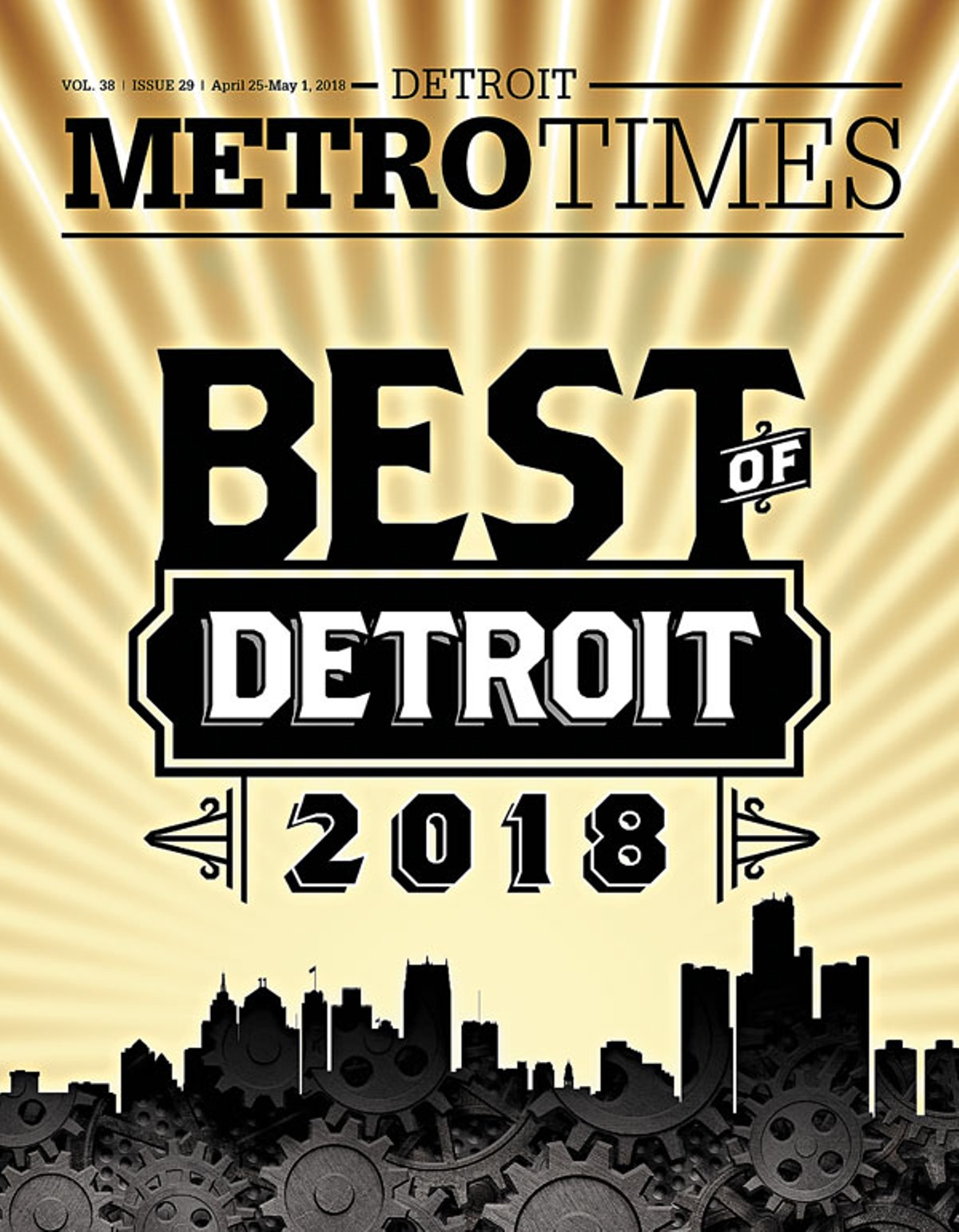 Best of Detroit 2018 Issue Cover