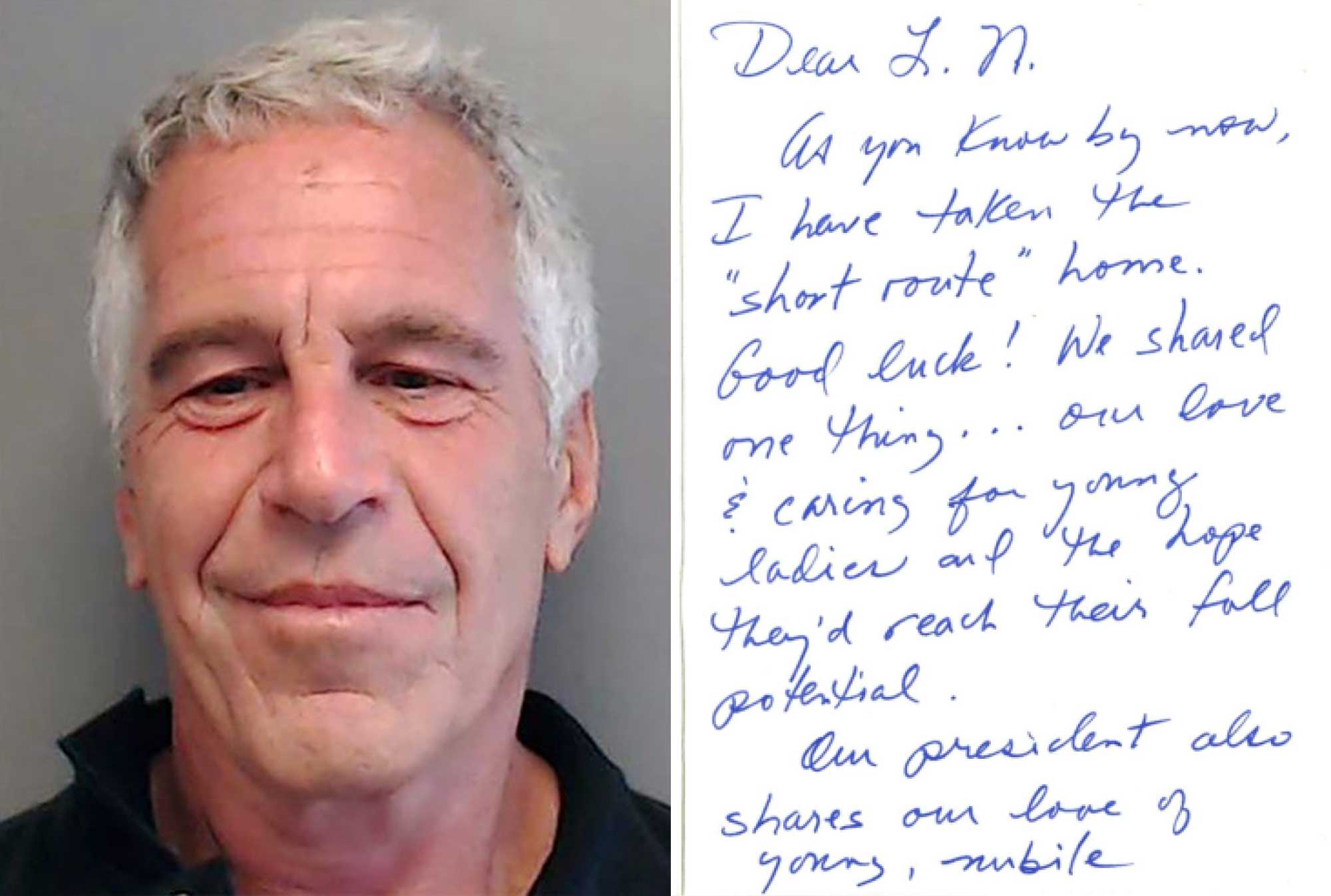 Alleged jailhouse letter from Jeffrey Epstein to Larry Nassar surfaces in federal records