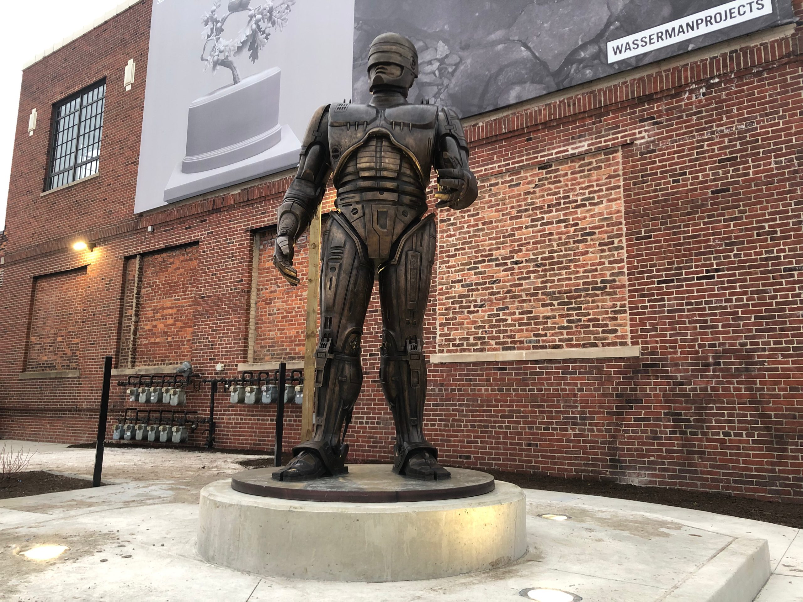 Detroit finally has a RoboCop statue