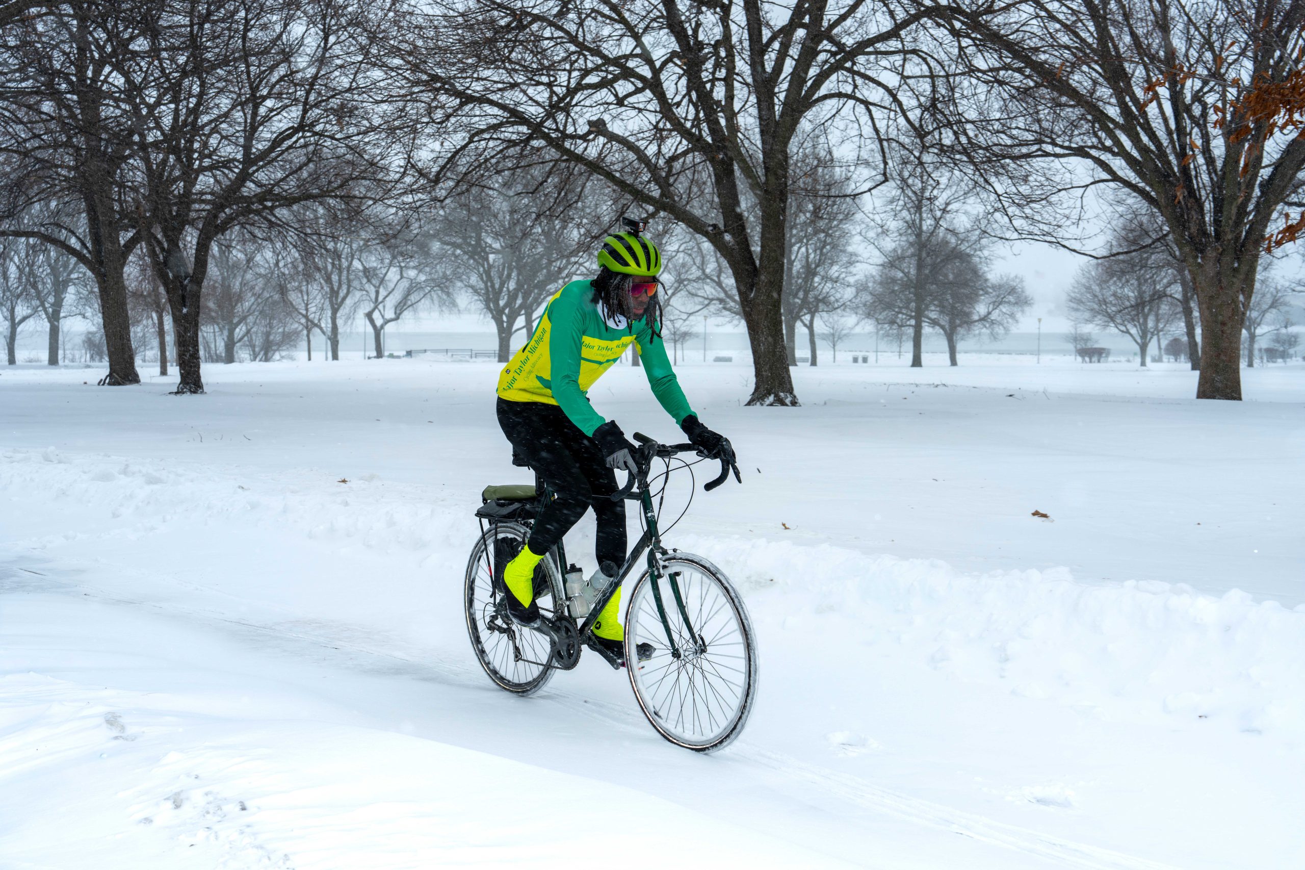 This Detroiter wants you in the bike lane — even in the middle of winter